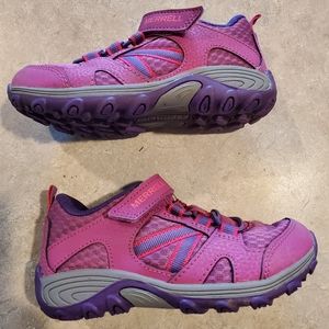 Merrell shoes, size 10.5 toddler girl